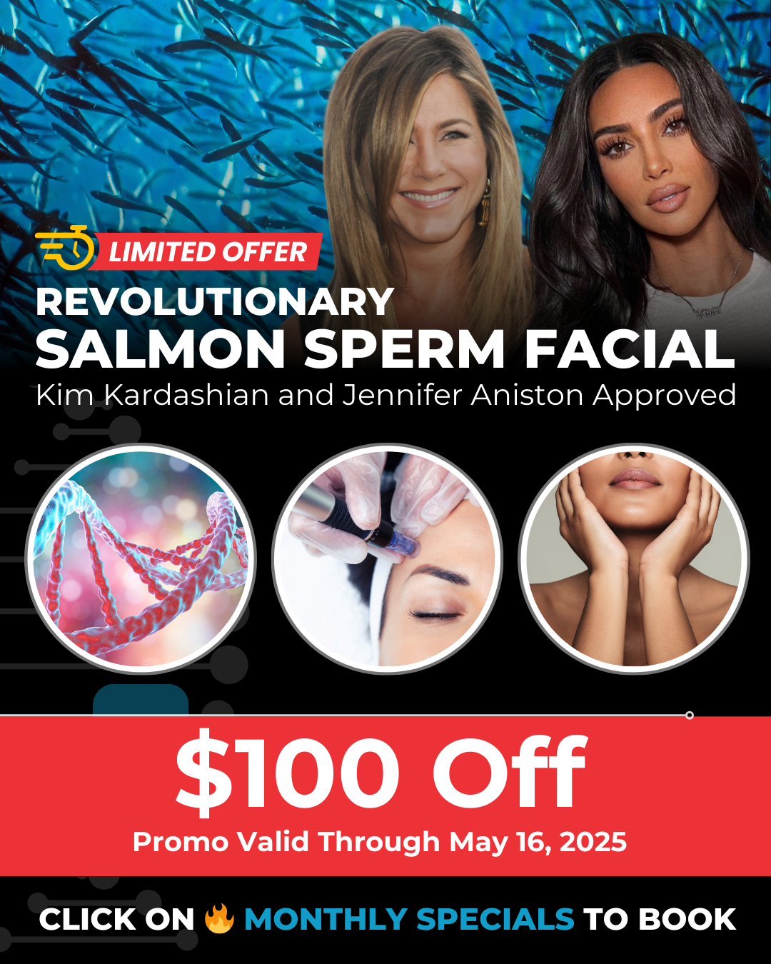 Salmon Sperm Facial
