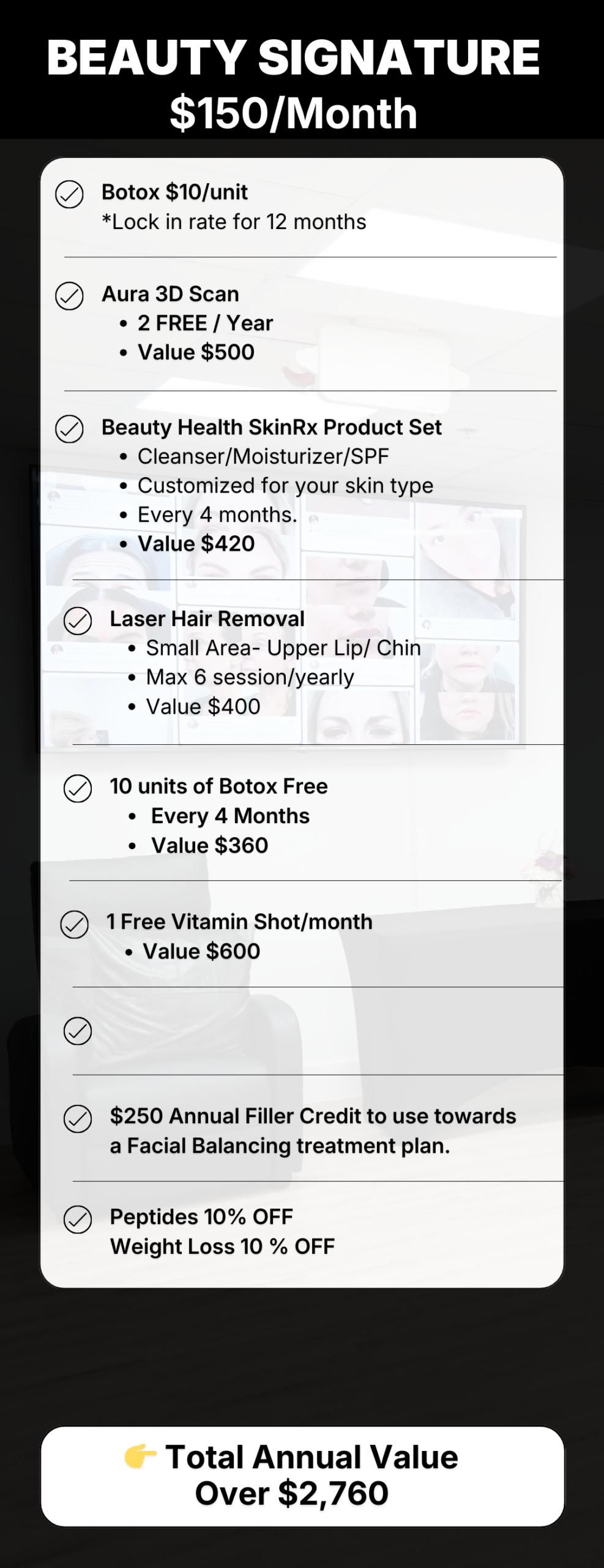 Beauty Signature Memberships