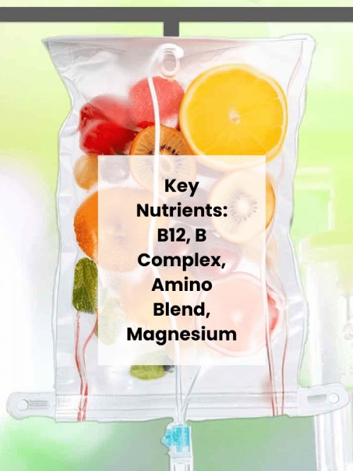 Jet Lag Recovery Infusion Vitamin IV Hydration