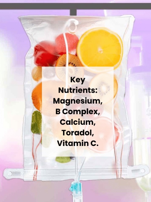 Migraine and Headache Relief Infusion Vitamin IV Hydration
